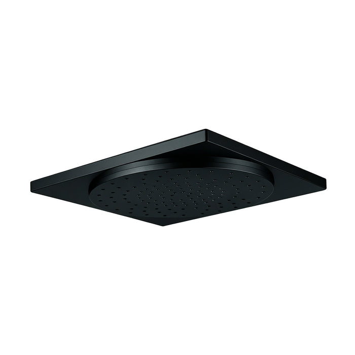 Kingston Sona KX8220 - Claremont 12-Inch Square Raindrop ABS Shower Head, Matte Black
