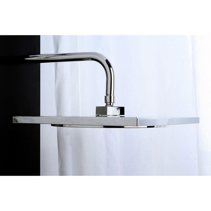 Kingston Sona KX8221 - Claremont 12-Inch Square Raindrop ABS Shower Head, Polished Chrome