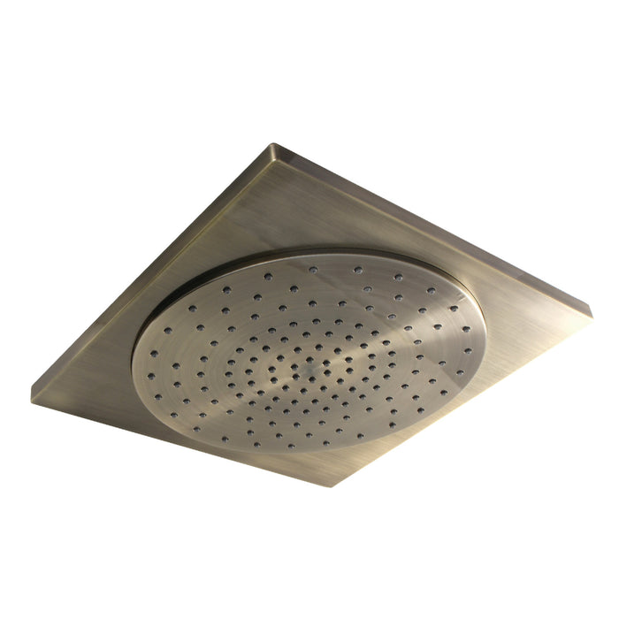 Kingston Sona KX8223 - Claremont 12-Inch Square Raindrop ABS Shower Head, Antique Brass