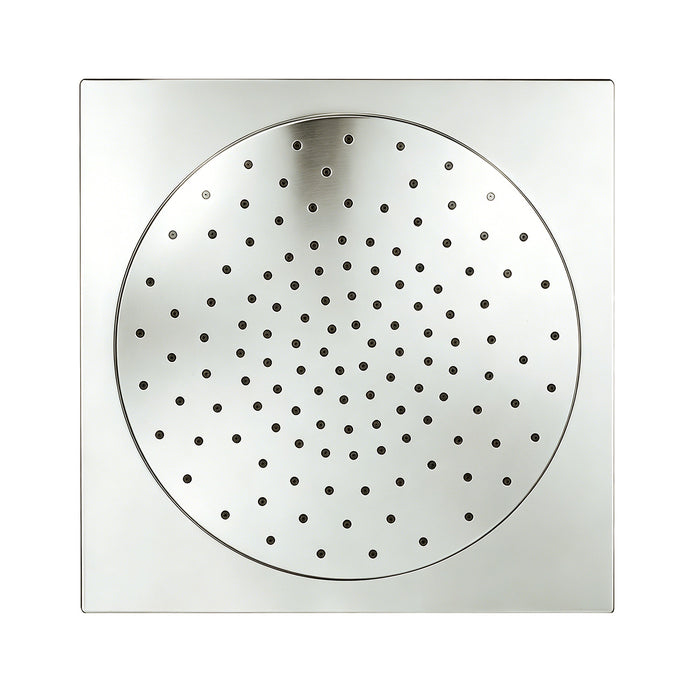 Kingston Sona KX8226 - Claremont 12-Inch Square Raindrop ABS Shower Head, Polished Nickel
