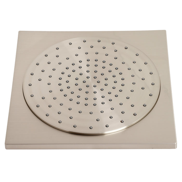 Kingston Sona KX8228 - Claremont 12-Inch Square Raindrop ABS Shower Head, Brushed Nickel