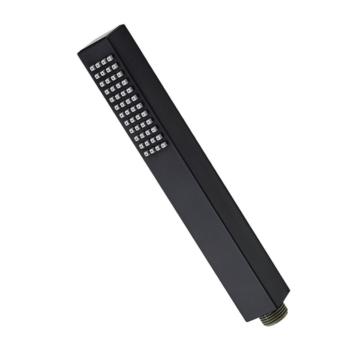 Kingston Sona KX82650 - Claremont Single Function Rectangular Hand Shower, Matte Black