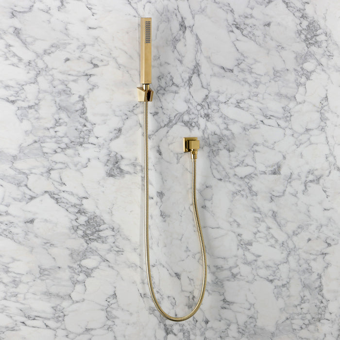 Kingston Shower Scape KX82657AE Hand Shower Kit, Brushed Brass