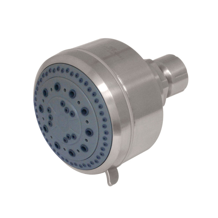 Kingston Tulare KX8358 - Vilbosch 3-1/8 Inch Round 5-Function ABS Shower Head, Brushed Nickel
