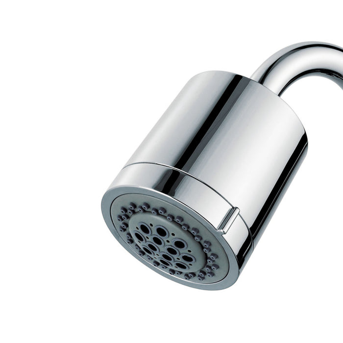 Kingston Sona KX8611 - Vilbosch 3-3/16 Inch Round 2-Function ABS Shower Head, Polished Chrome