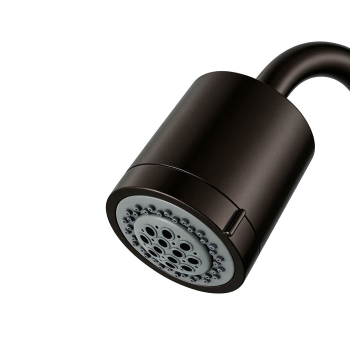 Kingston Sona KX8615 - Vilbosch 3-3/16 Inch Round 2-Function ABS Shower Head, Oil Rubbed Bronze