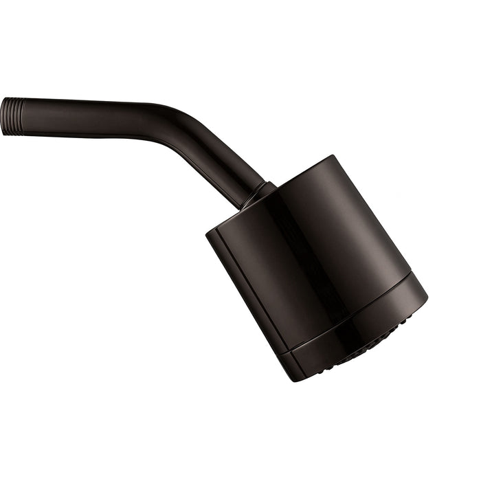 Kingston Sona KX8615 - Vilbosch 3-3/16 Inch Round 2-Function ABS Shower Head, Oil Rubbed Bronze