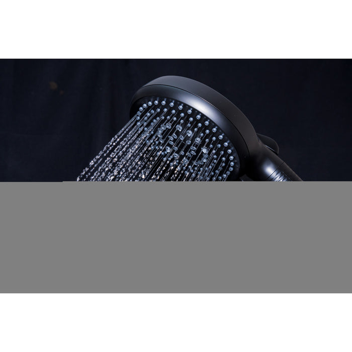 Kingston Regal KXH1001A0 10-Function Hand Shower with Power Wash, Matte Black
