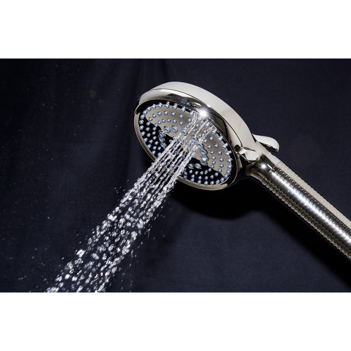 Kingston Regal KXH1001A6 10-Function Hand Shower with Power Wash, Polished Nickel
