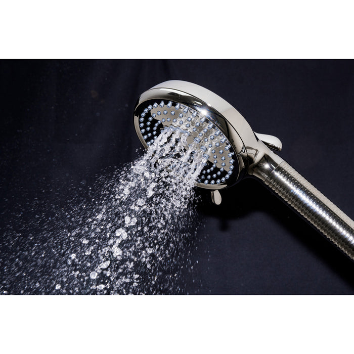 Kingston Regal KXH1001A6 10-Function Hand Shower with Power Wash, Polished Nickel