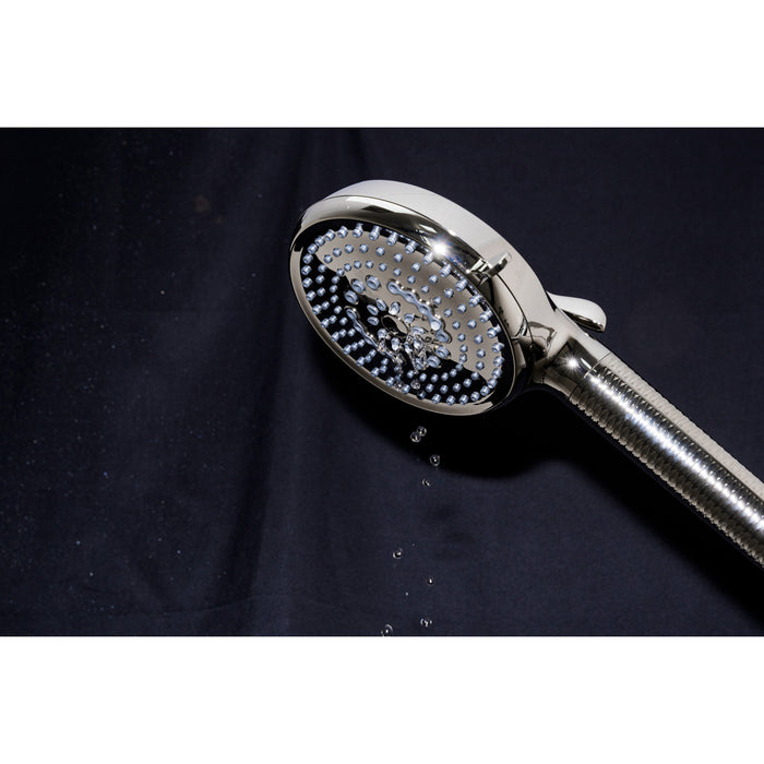 Kingston Regal KXH1001A6 10-Function Hand Shower with Power Wash, Polished Nickel