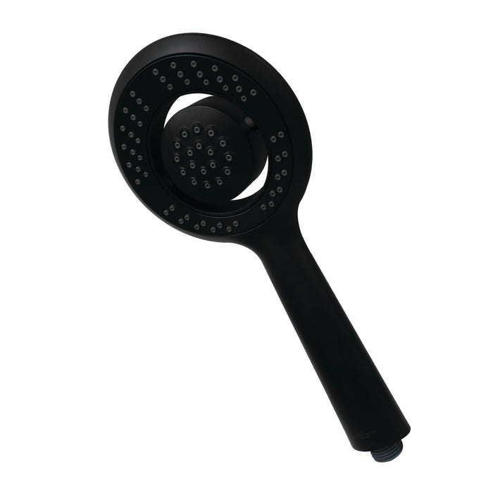 Kingston Vilbosch KXH441A0 4-Function Round Hand Shower, Matte Black
