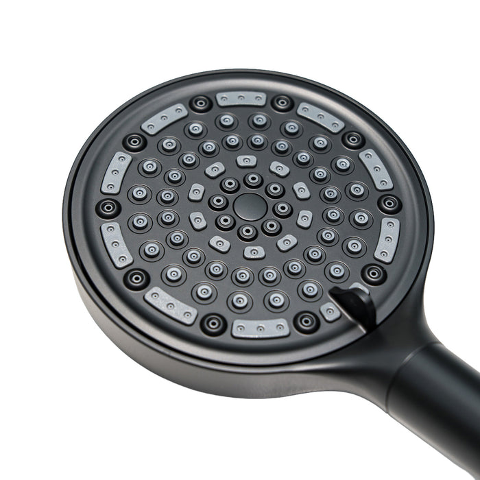 Kingston Regal KXH635A0 6-Function Hand Shower with Power Wash, Matte Black