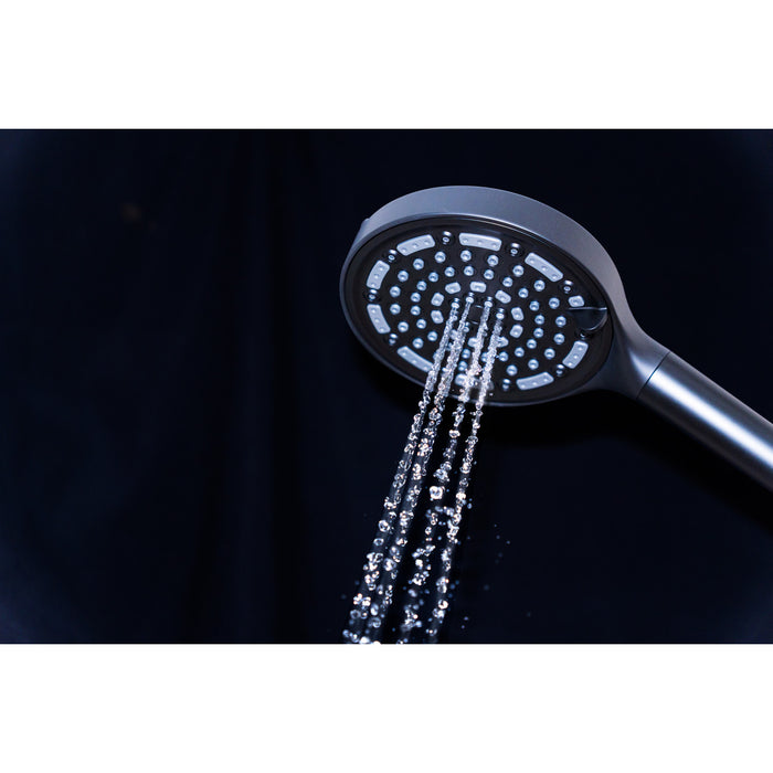 Kingston Regal KXH635A0 6-Function Hand Shower with Power Wash, Matte Black