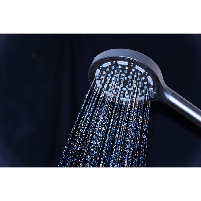 Kingston Regal KXH635A0 6-Function Hand Shower with Power Wash, Matte Black