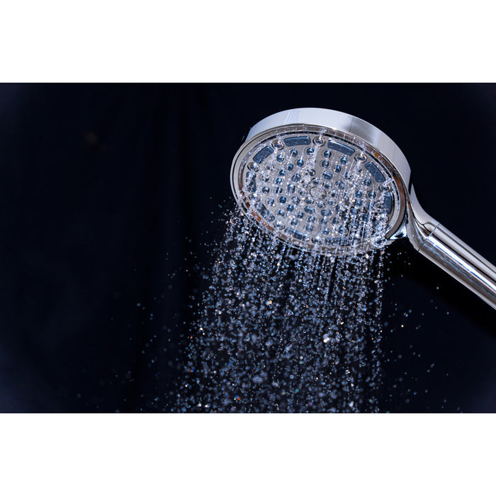 Kingston Regal KXH635A1 6-Function Hand Shower with Power Wash, Polished Chrome
