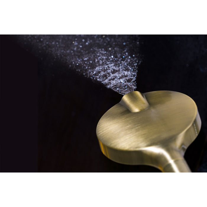 Kingston Regal KXH635A3 6-Function Hand Shower with Power Wash, Antique Brass