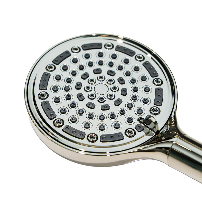 Kingston Regal KXH635A6 6-Function Hand Shower with Power Wash, Polished Nickel