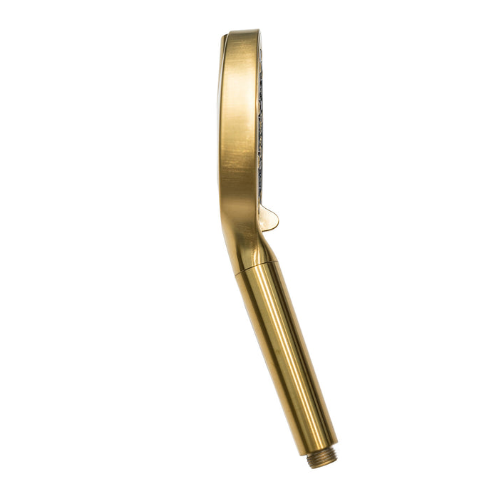 Kingston Regal KXH635A7 6-Function Hand Shower with Power Wash, Brushed Brass
