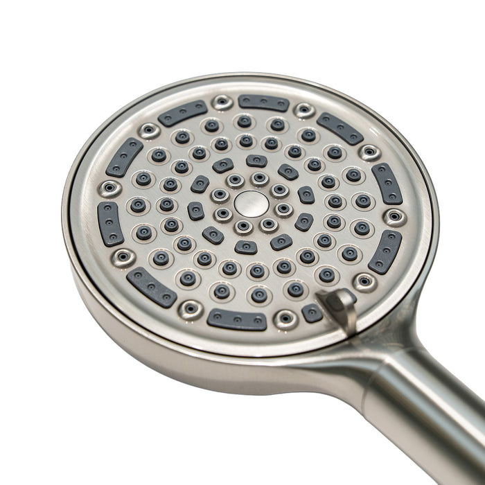 Kingston Regal KXH635A8 6-Function Hand Shower with Power Wash, Brushed Nickel