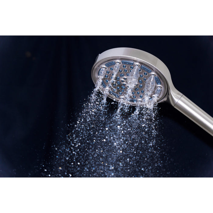 Kingston Regal KXH635A8 6-Function Hand Shower with Power Wash, Brushed Nickel