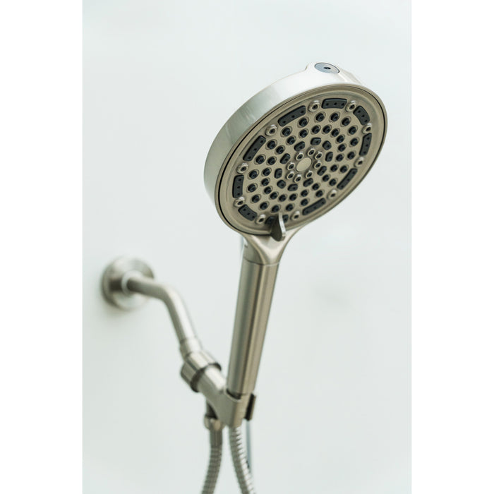 Kingston Regal KXH635A8 6-Function Hand Shower with Power Wash, Brushed Nickel