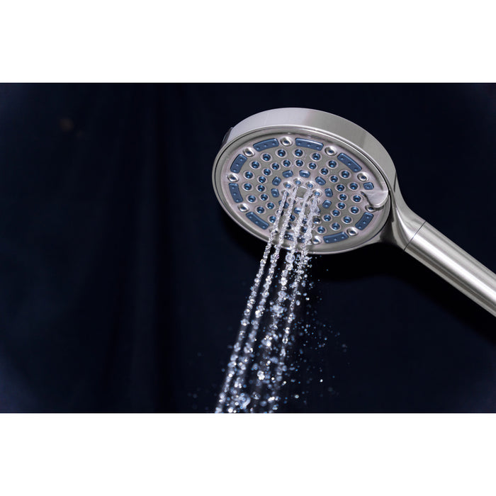 Kingston Regal KXH635A8 6-Function Hand Shower with Power Wash, Brushed Nickel