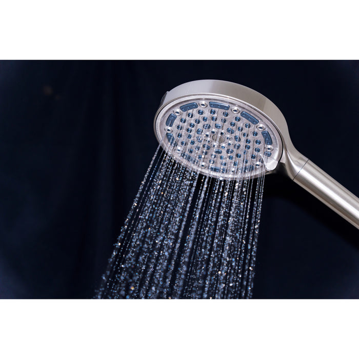 Kingston Regal KXH635A8 6-Function Hand Shower with Power Wash, Brushed Nickel