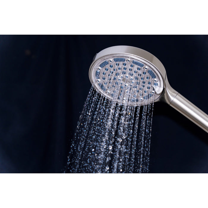 Kingston Regal KXH635A8 6-Function Hand Shower with Power Wash, Brushed Nickel