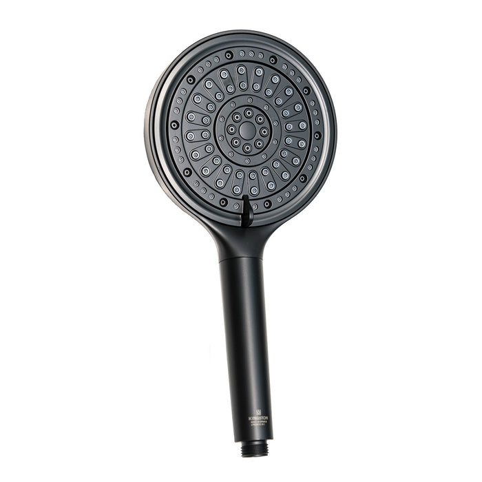 Kingston Regal KXH636A0 6-Function Hand Shower with Power Wash, Matte Black