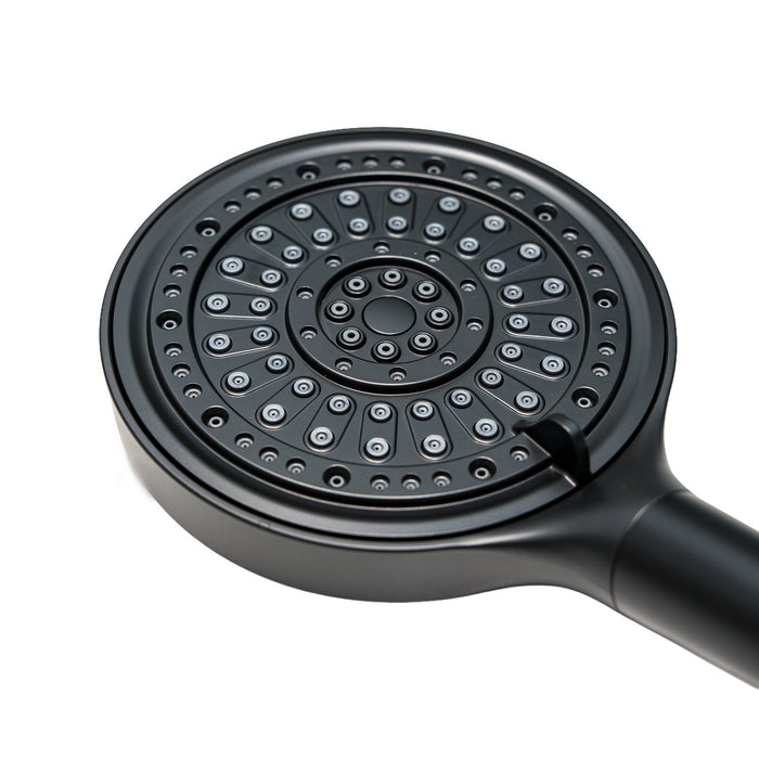 Kingston Regal KXH636A0 6-Function Hand Shower with Power Wash, Matte Black