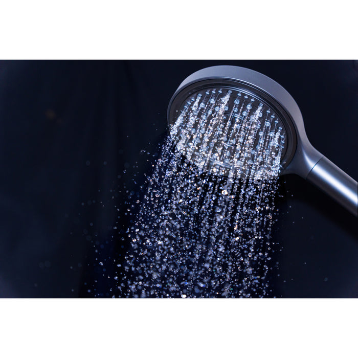Kingston Regal KXH636A0 6-Function Hand Shower with Power Wash, Matte Black