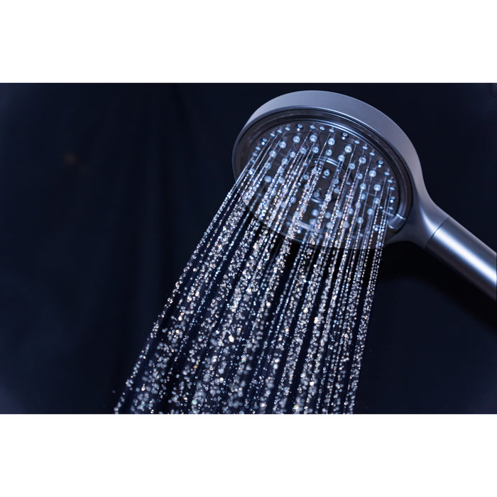 Kingston Regal KXH636A0 6-Function Hand Shower with Power Wash, Matte Black
