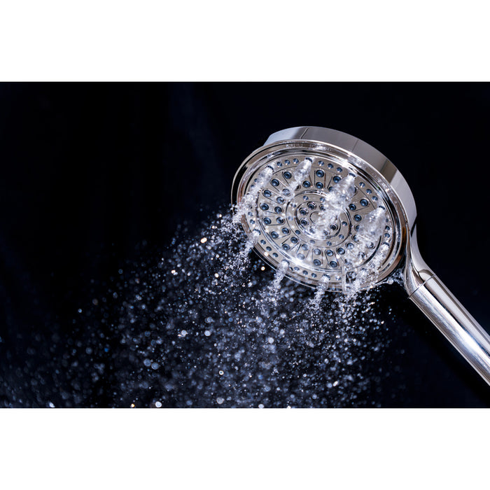 Kingston Regal KXH636A1 6-Function Hand Shower with Power Wash, Polished Chrome