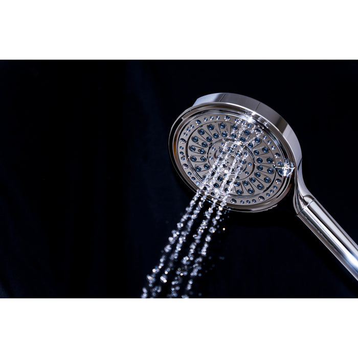 Kingston Regal KXH636A1 6-Function Hand Shower with Power Wash, Polished Chrome