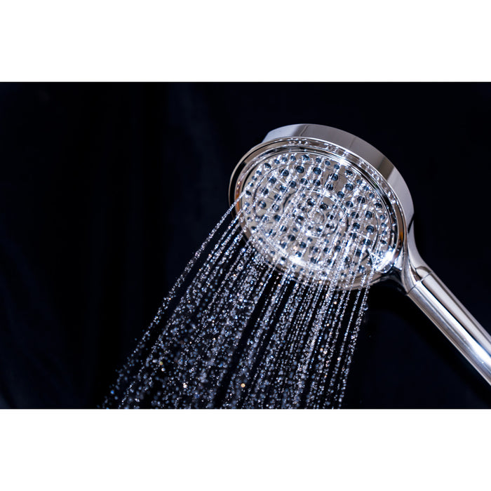Kingston Regal KXH636A1 6-Function Hand Shower with Power Wash, Polished Chrome