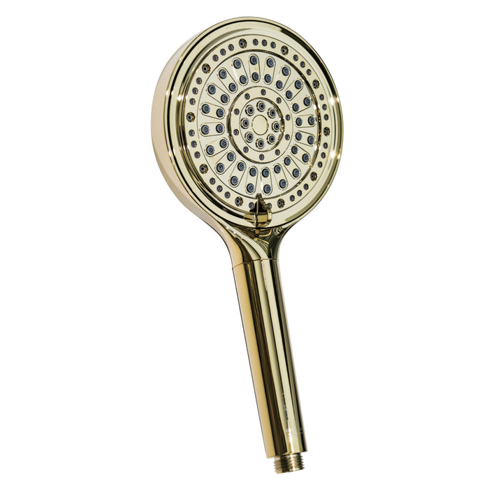 Kingston Regal KXH636A2 6-Function Hand Shower with Power Wash, Polished Brass