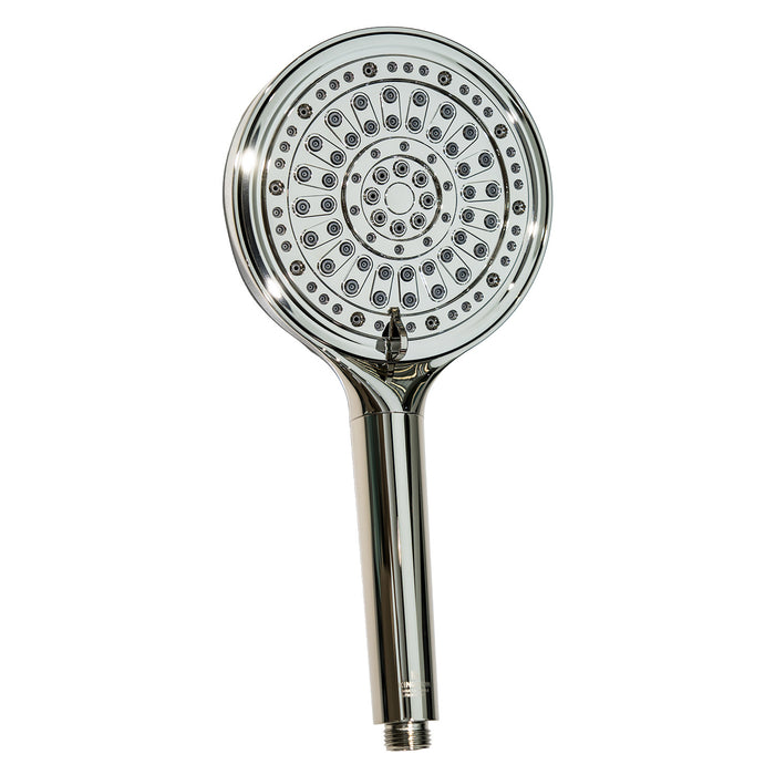 Kingston Regal KXH636A6 6-Function Hand Shower with Power Wash, Polished Nickel