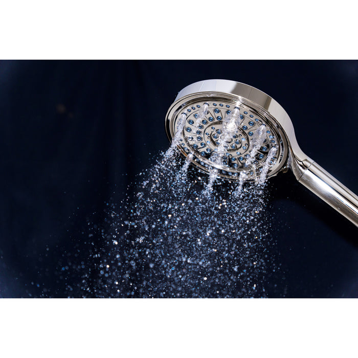 Kingston Regal KXH636A6 6-Function Hand Shower with Power Wash, Polished Nickel