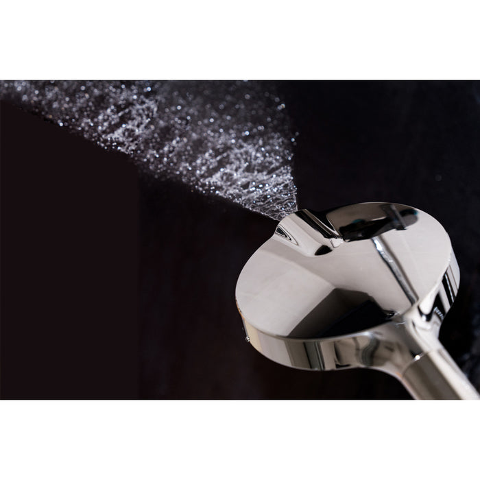 Kingston Regal KXH636A6 6-Function Hand Shower with Power Wash, Polished Nickel