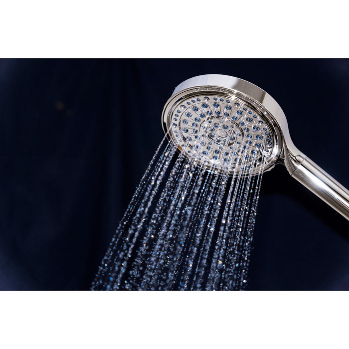 Kingston Regal KXH636A6 6-Function Hand Shower with Power Wash, Polished Nickel
