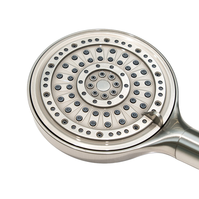 Kingston Regal KXH636A8 6-Function Hand Shower with Power Wash, Brushed Nickel