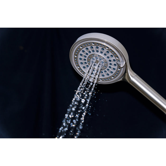 Kingston Regal KXH636A8 6-Function Hand Shower with Power Wash, Brushed Nickel