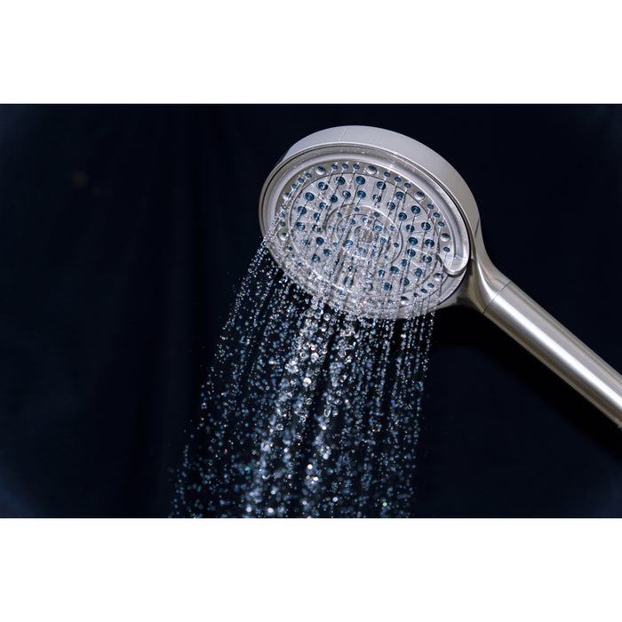 Kingston Regal KXH636A8 6-Function Hand Shower with Power Wash, Brushed Nickel