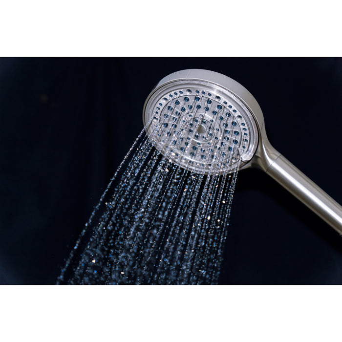 Kingston Regal KXH636A8 6-Function Hand Shower with Power Wash, Brushed Nickel