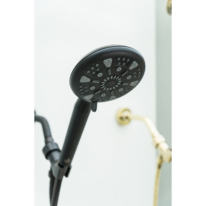 Kingston Regal KXH935A0 9-Function Hand Shower with Power Wash, Matte Black