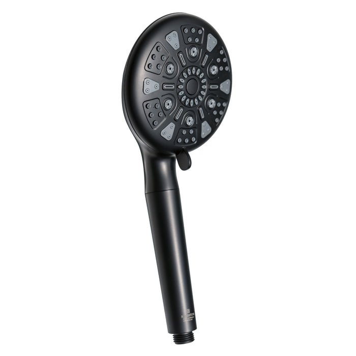 Kingston Regal KXH935A0 9-Function Hand Shower with Power Wash, Matte Black