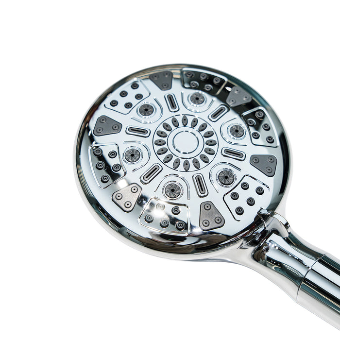 Kingston Regal KXH935A1 9-Function Hand Shower with Power Wash, Polished Chrome