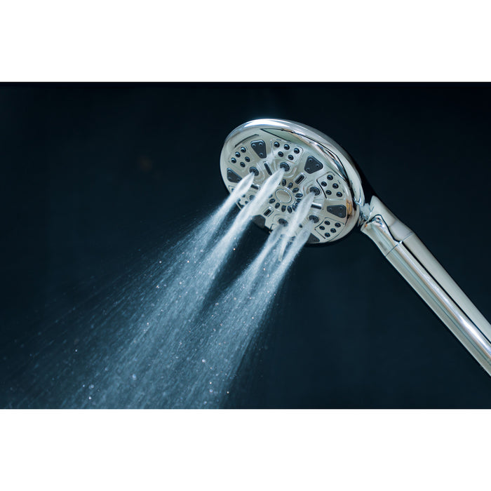 Kingston Regal KXH935A1 9-Function Hand Shower with Power Wash, Polished Chrome
