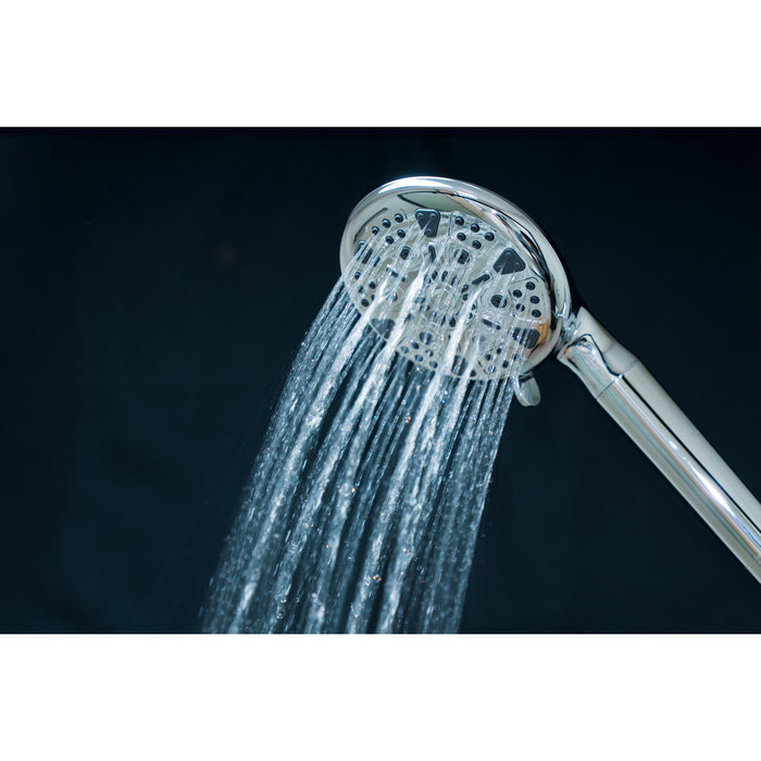 Kingston Regal KXH935A1 9-Function Hand Shower with Power Wash, Polished Chrome